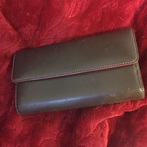 Audrey RFID checkbook wallet
